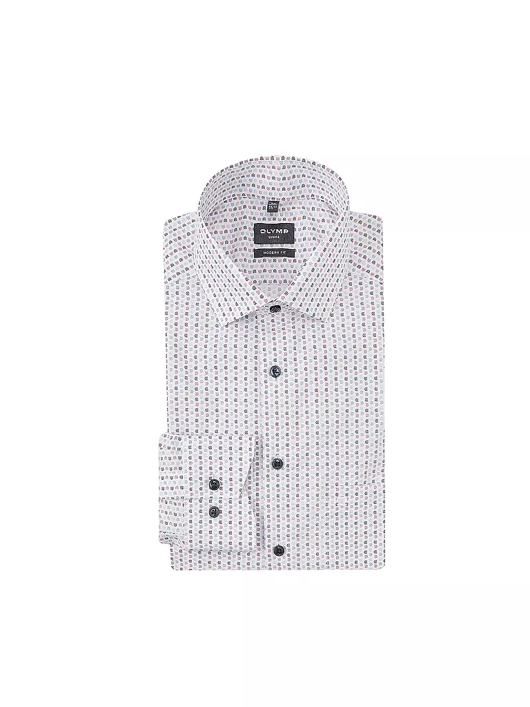 OLYMP | Hemd Modern Fit | Blanco