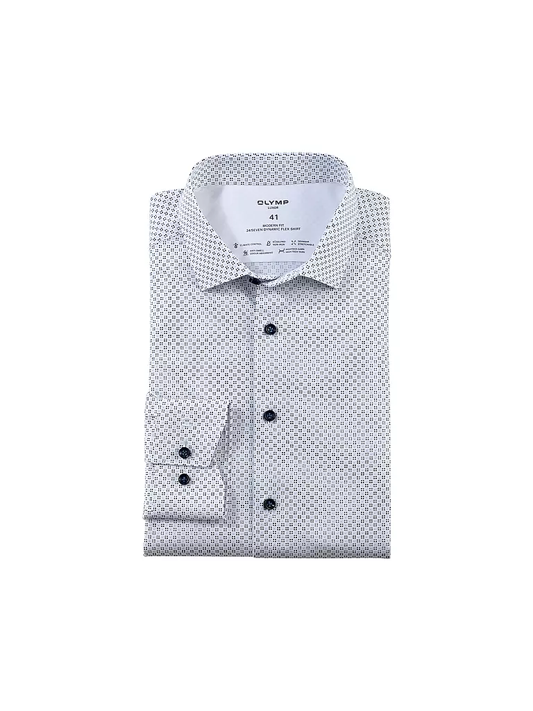 OLYMP | Hemd Modern Fit | Blanco