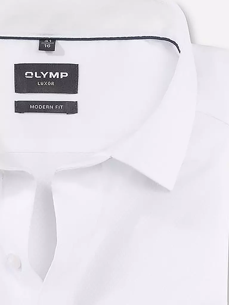 OLYMP | Hemd Modern Fit | Blanco