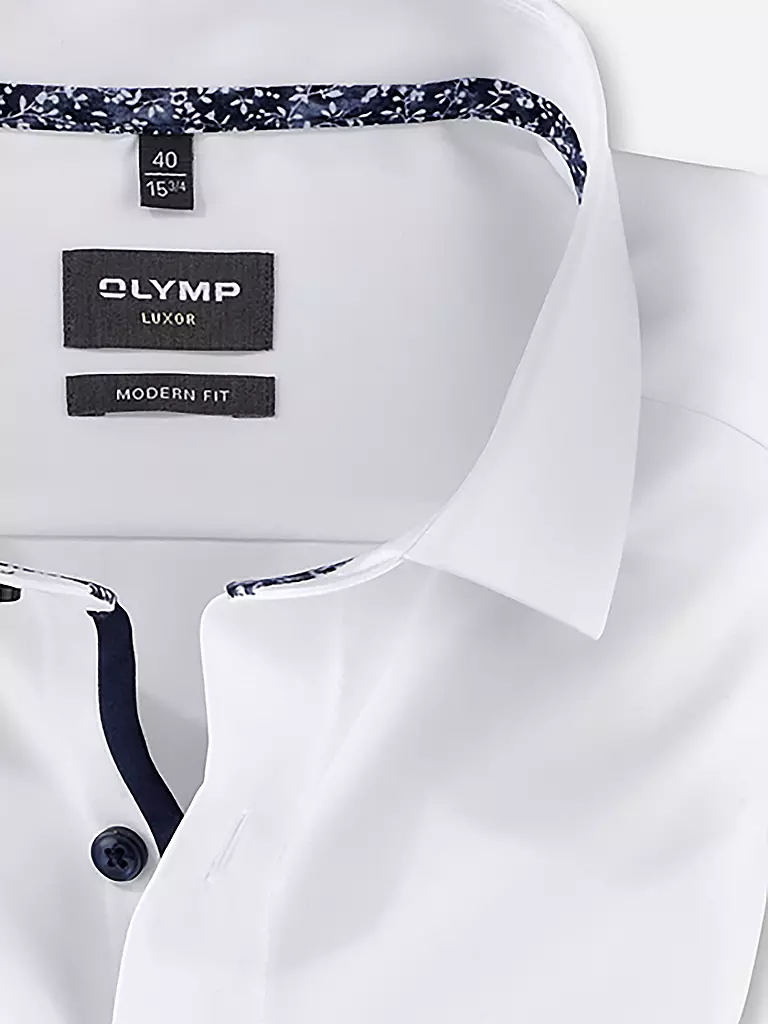 OLYMP | Hemd Modern Fit | Blanco