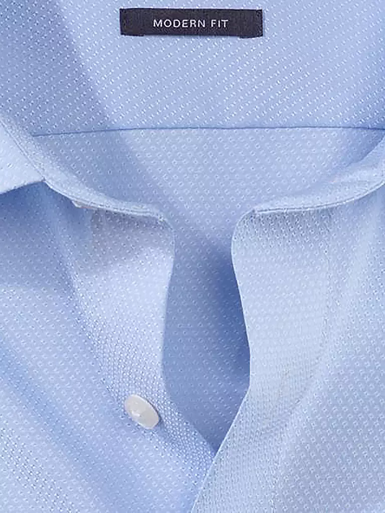 OLYMP | Hemd Modern Fit | Azul claro
