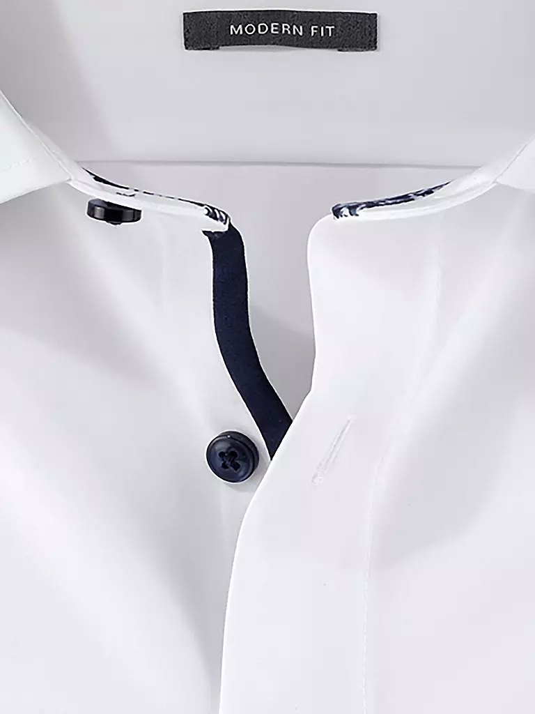 OLYMP | Hemd Modern Fit | Blanco
