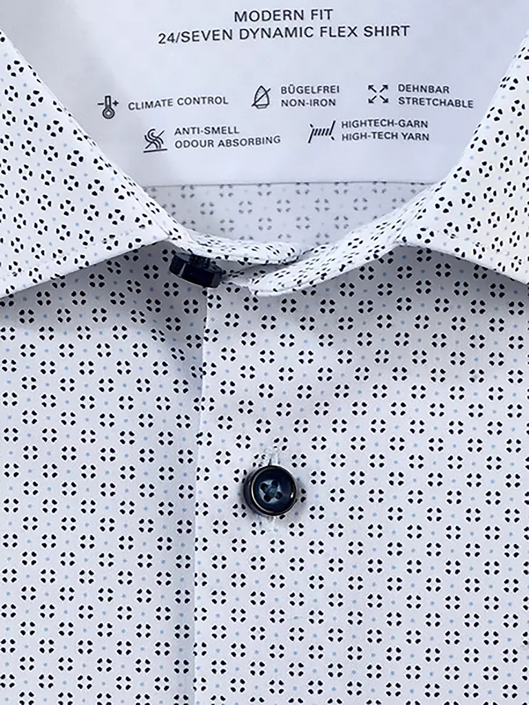 OLYMP | Hemd Modern Fit | Blanco