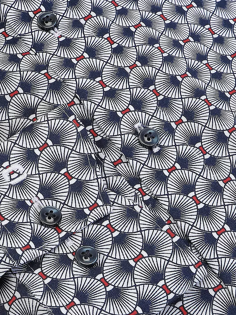 OLYMP | Hemd Modern Fit | Azul oscuro