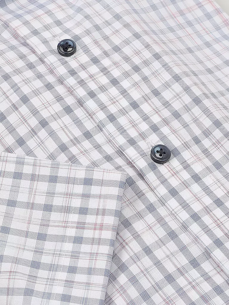 OLYMP | Hemd Modern Fit | Gris claro