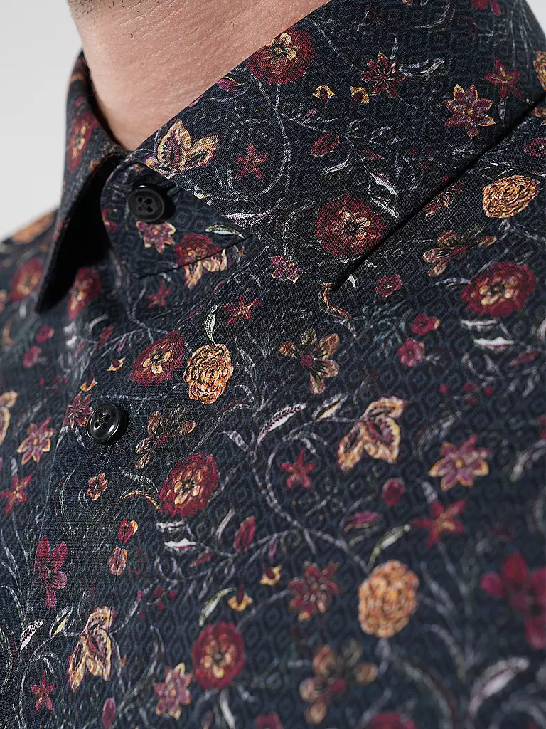 OLYMP | Hemd Modern Fit | Azul oscuro