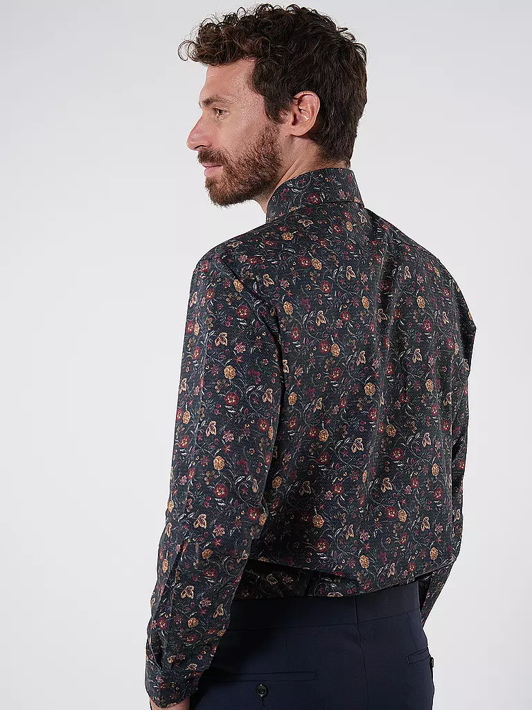 OLYMP | Hemd Modern Fit | Azul oscuro