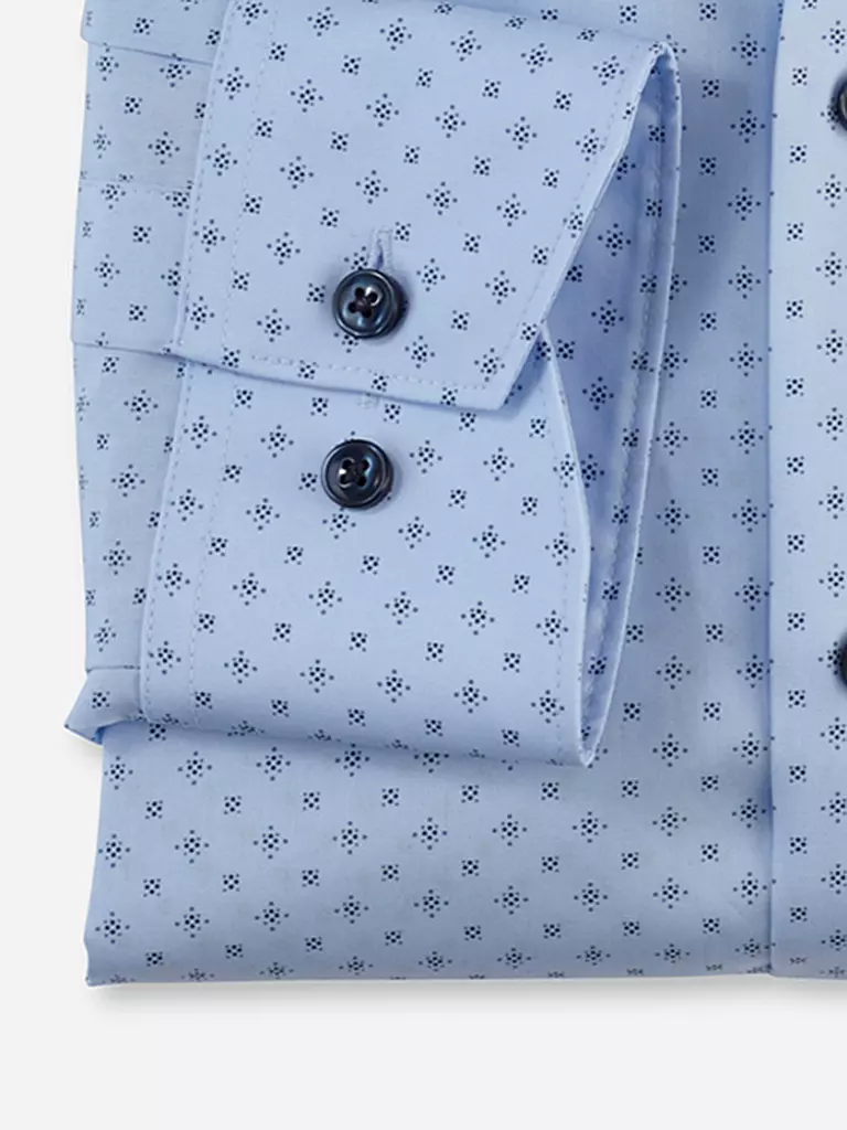 OLYMP | Hemd Modern Fit | Azul claro