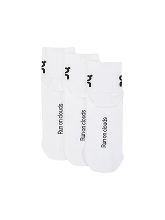 ON | Calcetines paquete de 3 blanco