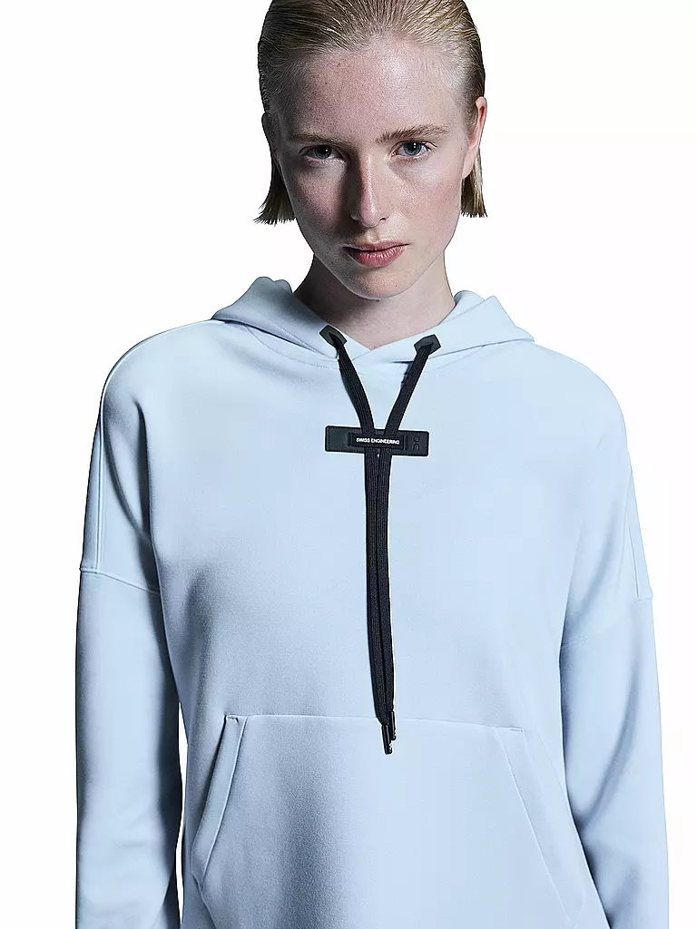 ON | Kapuzensweater - Sudadera con capucha | Azul claro