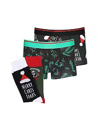 ONLY & SONS | Caja de regalo de 4 unidades de calcetines y calzoncillos para hombre ONSX-MAS | Negro