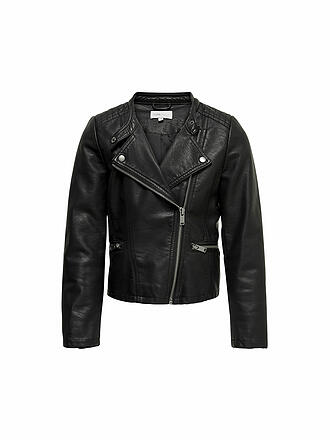 ONLY | Chaqueta biker de niña con aspecto de cuero KONFREYA