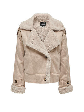 ONLY | Chaqueta de aspecto de piel ONLYLVA