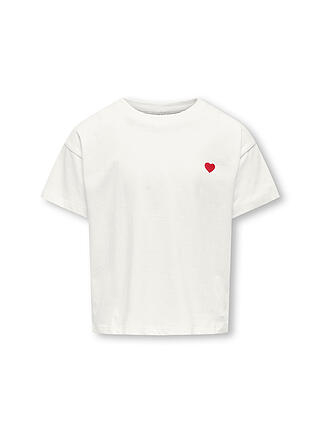 ONLY | Camiseta de niña KOGMAIKEN LIFE CROPHEART