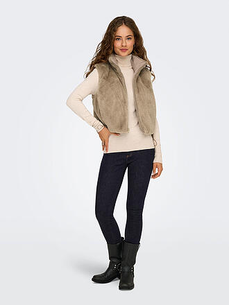 ONLY | Chaleco reversible con efecto piel ONLDANA