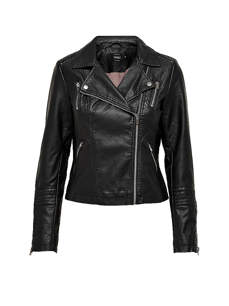 Chaqueta de imitación de cuero ONLGEMMA negro 36