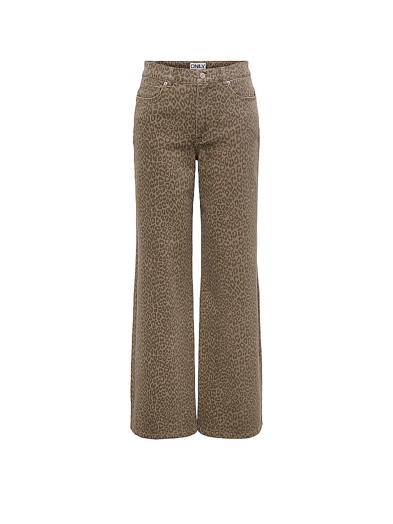 Jeans de pierna ancha ONLMADISON marrón claro M/L32