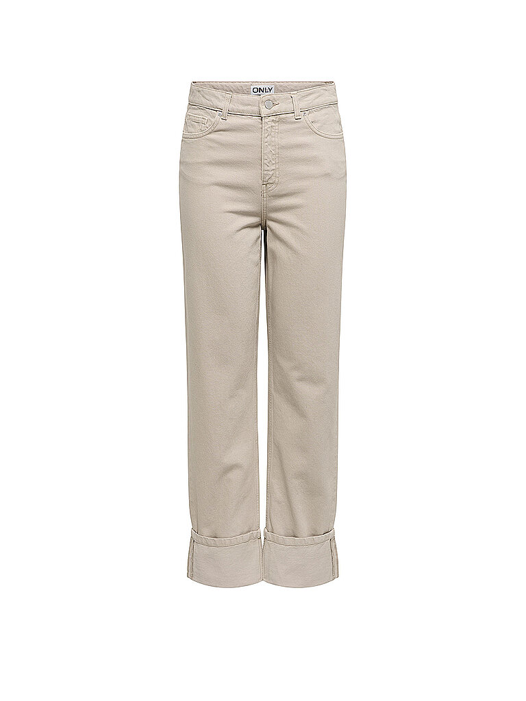 Jeans Straight Fit ONLEVERLY beige L/L32