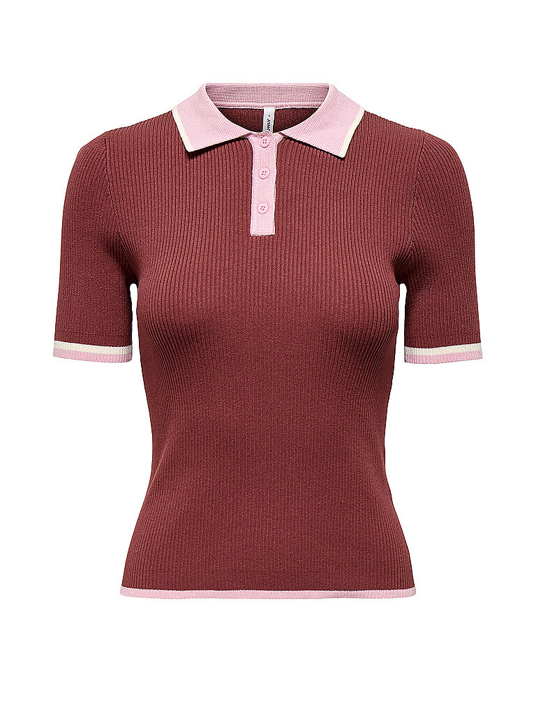 Only Polo ONLMEDDI rojo oscuro M