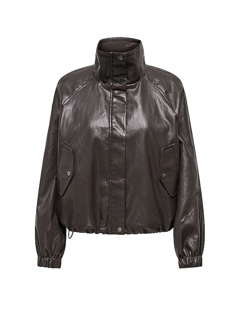 Only Chaqueta efecto piel ONLMINI marrón