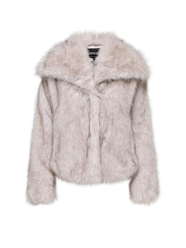 Only Chaqueta de efecto pelo ONLDAWN beige