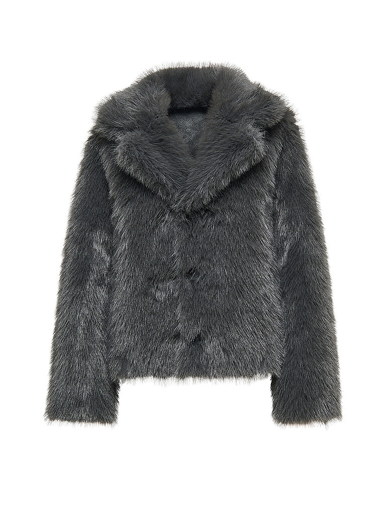 Only Chaqueta de efecto pelo ONLBELLE gris