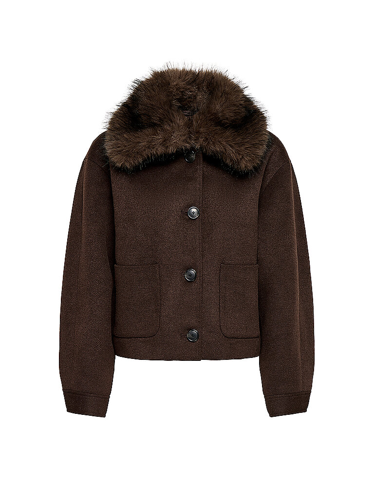 Only Chaqueta ONLELINOR marrón