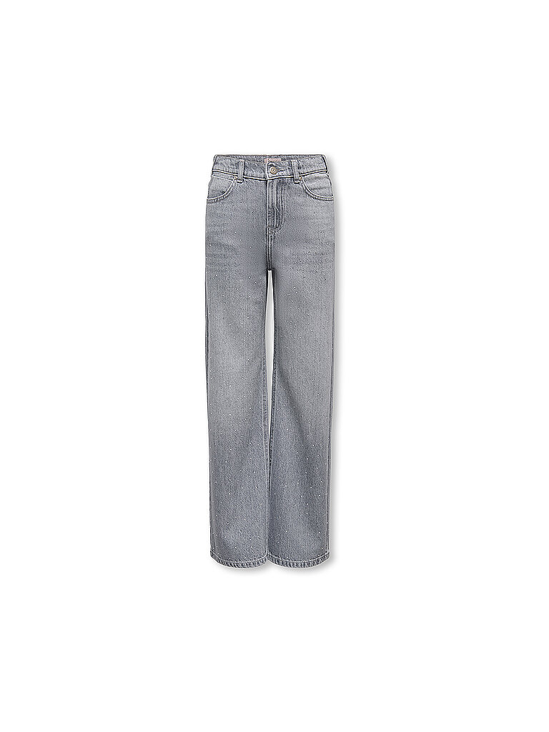 Only Jeans Anchos de Niña KOGCOBAIN gris claro