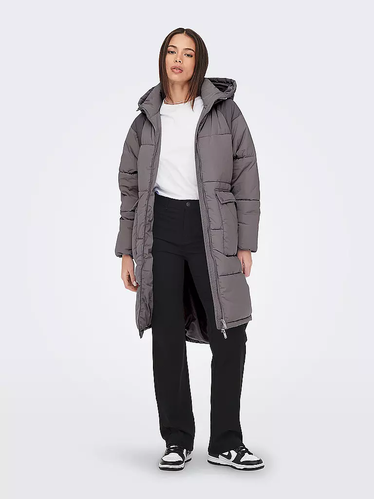 ONLY | Abrigo acolchado ONLGABI | Gris