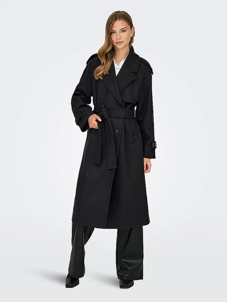 ONLY | Abrigo con aspecto de lana ONLDEAR-TRILLION | Gris