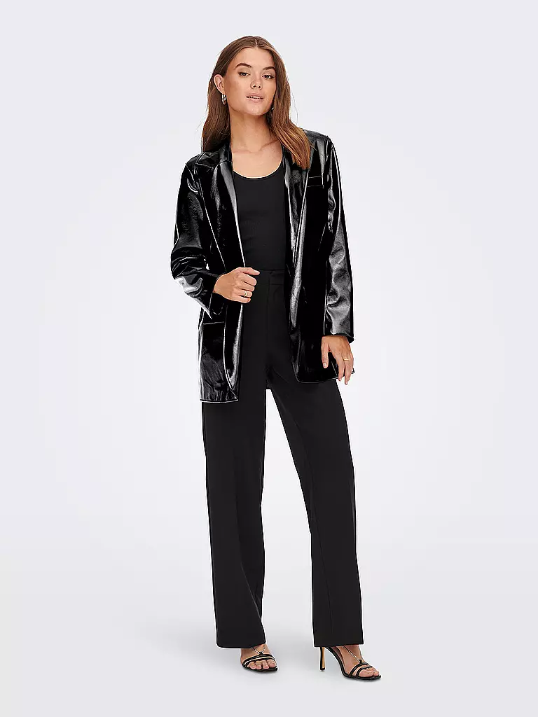 ONLY | Blazer en imitación de cuero ONLLANA-RUTH | Negro