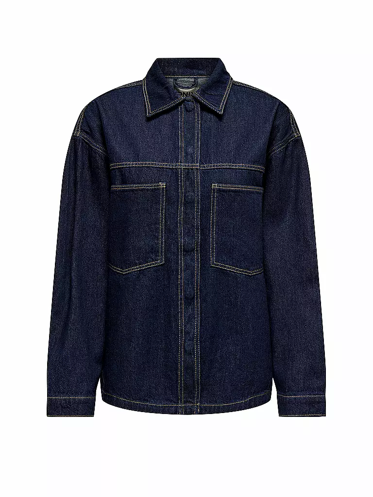 ONLY | Blusa vaquera | Azul oscuro