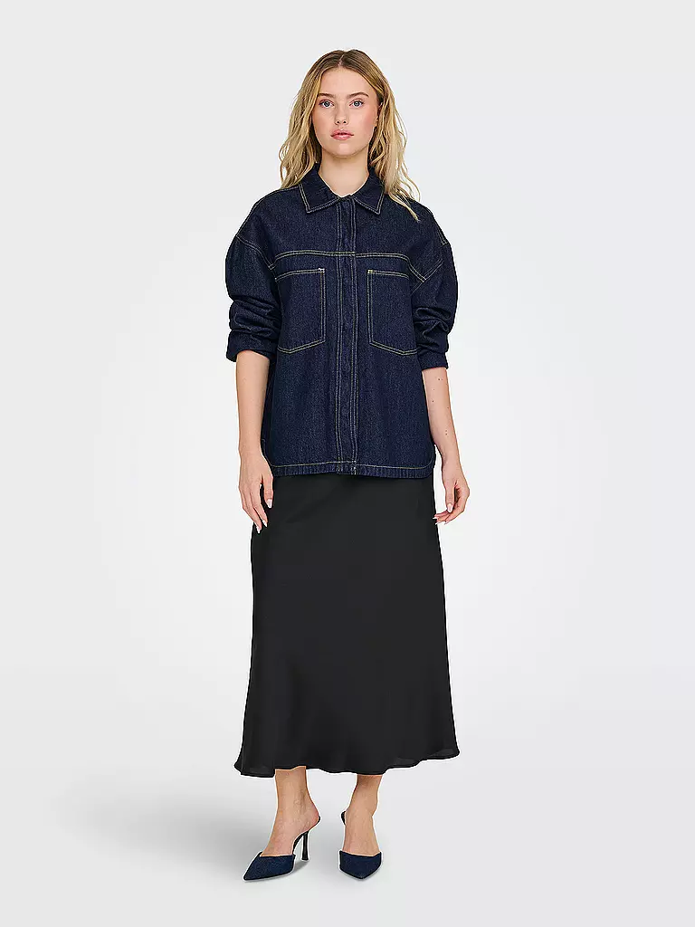 ONLY | Blusa vaquera | Azul oscuro