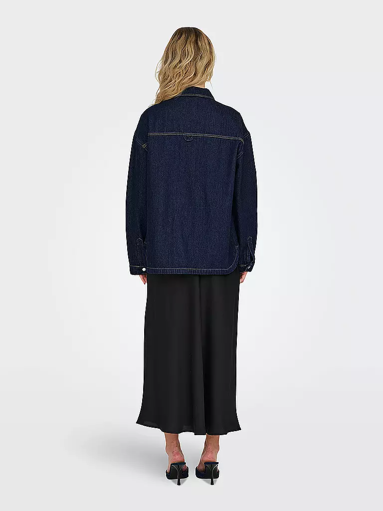 ONLY | Blusa vaquera | Azul oscuro