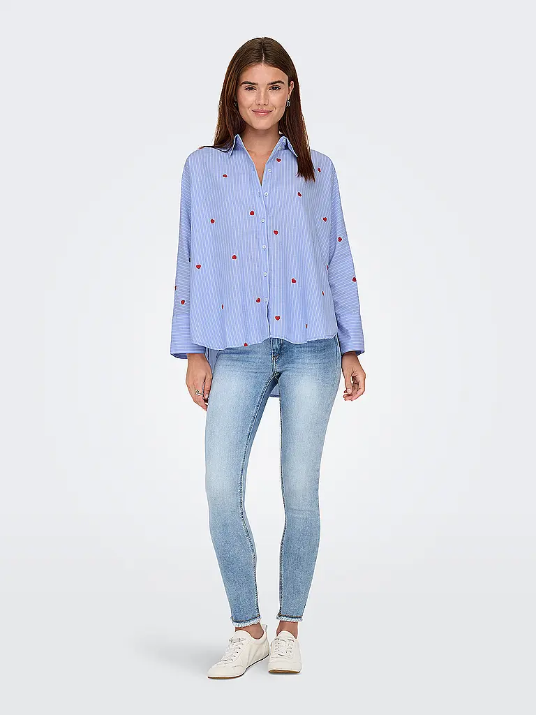ONLY | Blusa | Azul claro