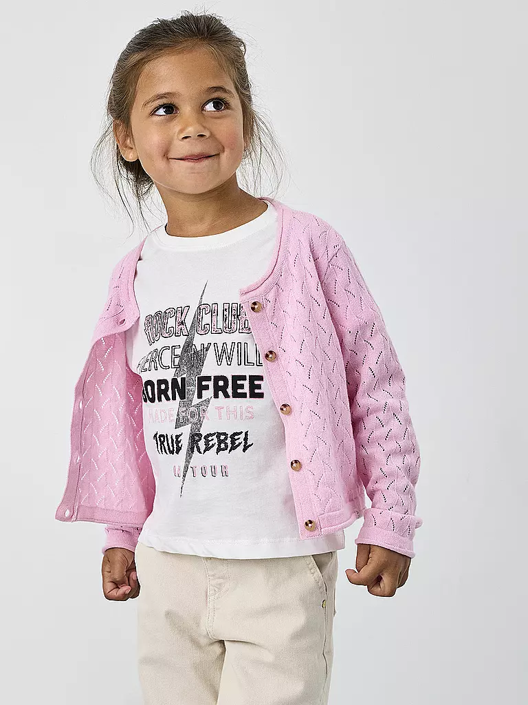 ONLY | Cárdigan de punto para niña KMGMEGAN LIFE | Rosa