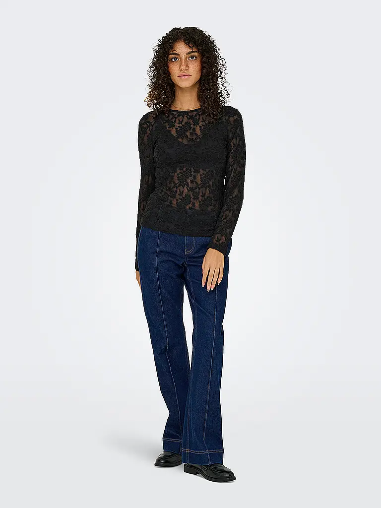 ONLY | Camiseta de manga larga ONLBLAISE | Negro