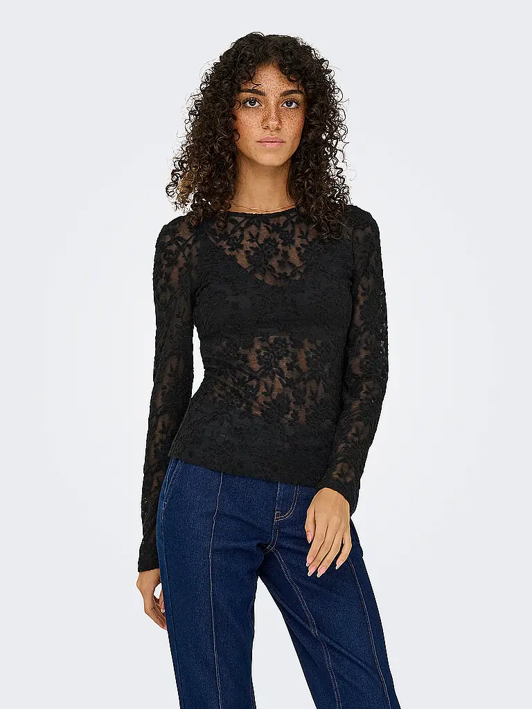 ONLY | Camiseta de manga larga ONLBLAISE | Negro