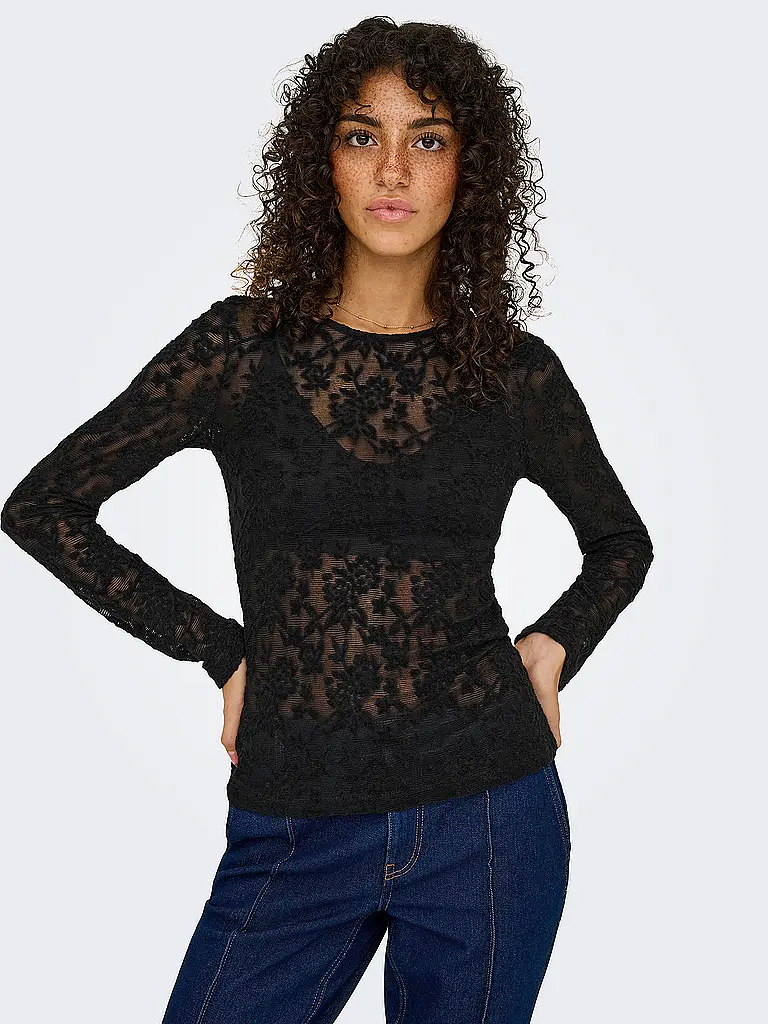 ONLY | Camiseta de manga larga ONLBLAISE | Negro