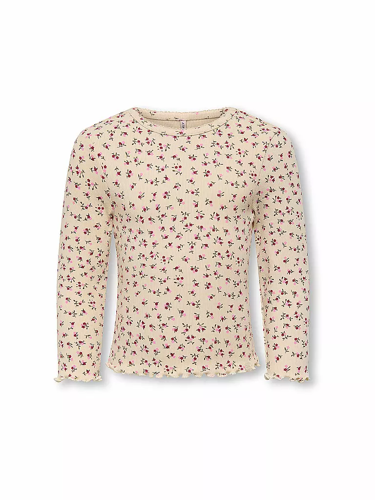 ONLY | Camiseta de manga larga para niña KMGTRINNY | Gris claro