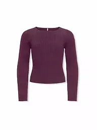 ONLY | Camiseta de manga larga para niña KOGIBI | Rojo oscuro