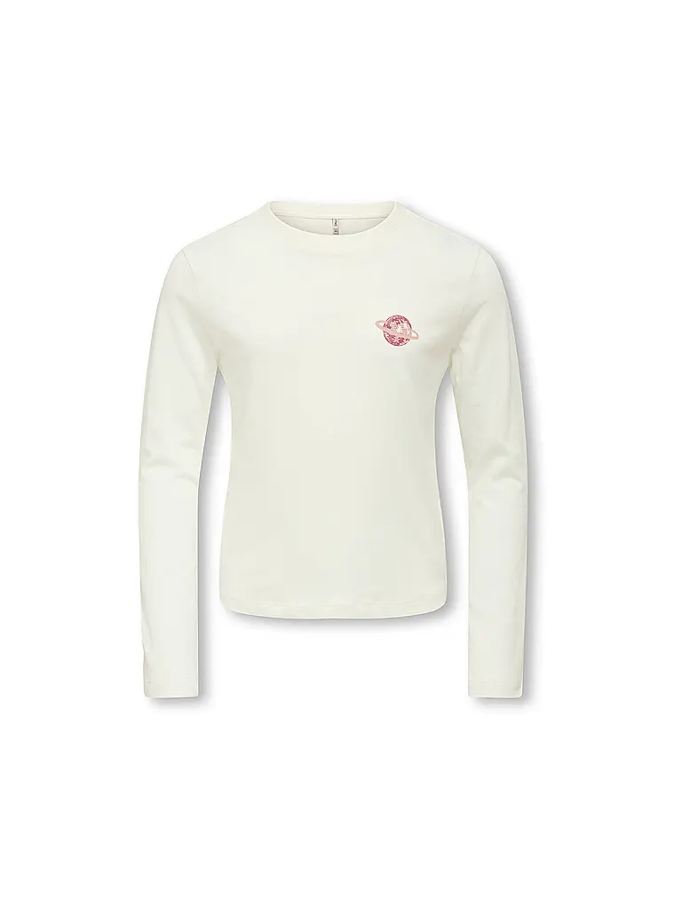 ONLY | Camiseta de manga larga para niña KOGLUX | Blanco