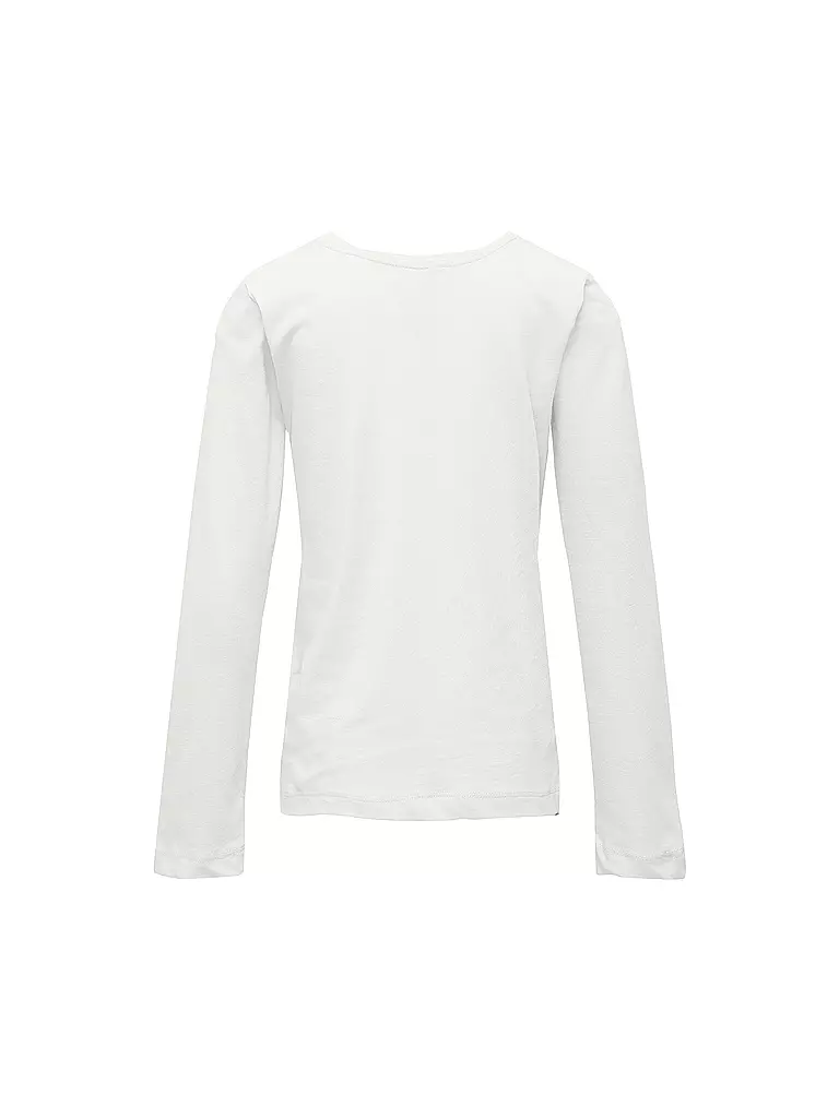 ONLY | Camiseta de manga larga para niña KOGNEW | Blanco