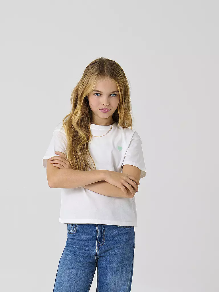 ONLY | Camiseta de niña KOGMAIKEN LIFE | Blanco