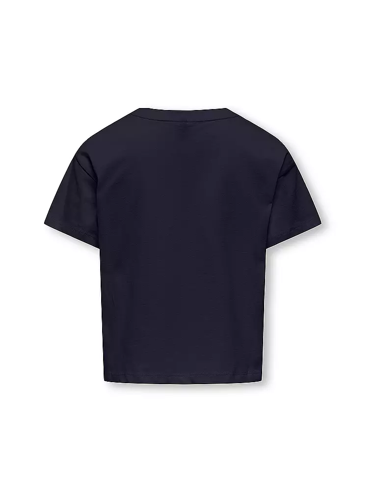 ONLY | Camiseta de niña KOGMAIKEN LIFE | Azul oscuro