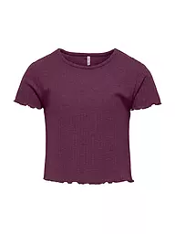 ONLY | Camiseta de niña KOGNELLA | Rojo oscuro