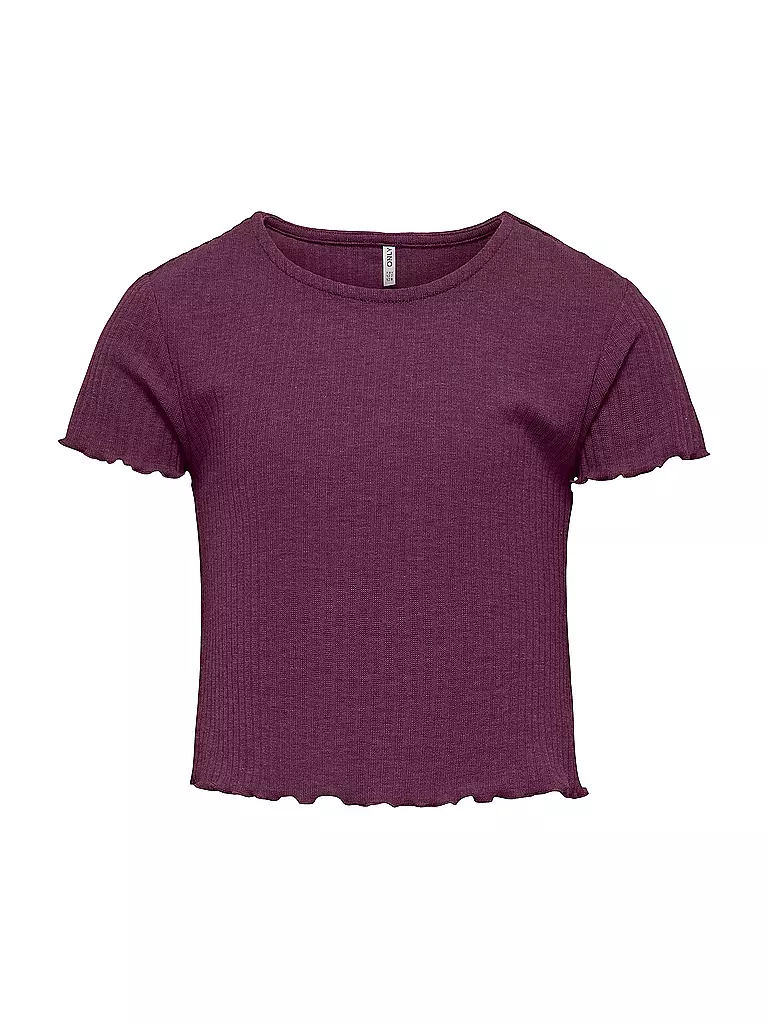 ONLY | Camiseta de niña KOGNELLA | Rojo oscuro