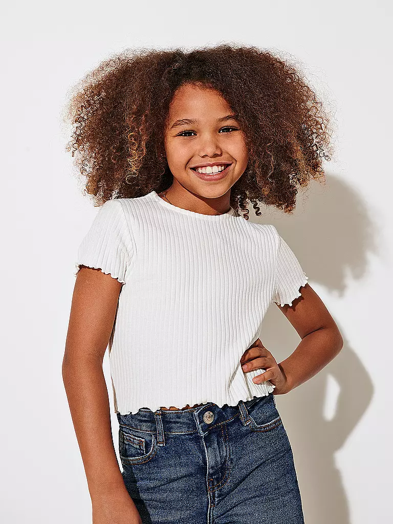 ONLY | Camiseta de niña KOGNELLA | weiss