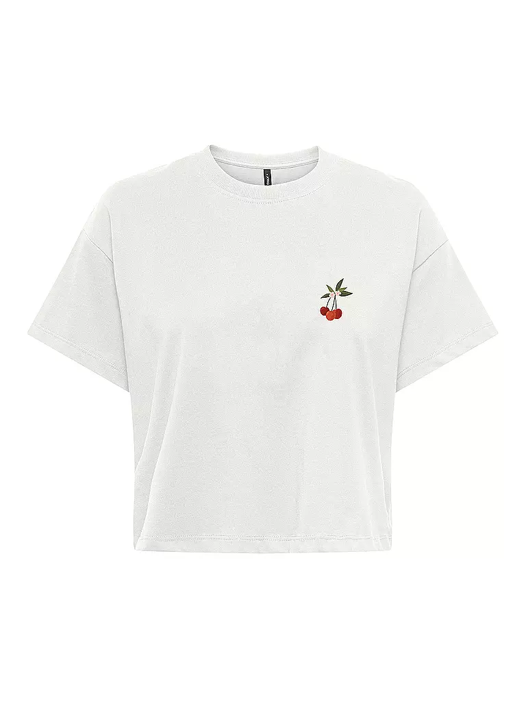 ONLY | Camiseta ONLANNBEL LIFE | Crema
