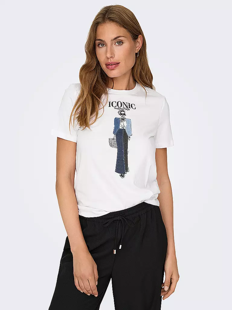 ONLY | Camiseta ONLEMMA | Blanco